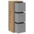 Bufet cu sertar Stejar Artizanal 25,5 x 22 x 69,5 cm GartenMobel Dekor