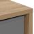 Bufet cu sertar Stejar Artizanal 25,5 x 22 x 69,5 cm GartenMobel Dekor