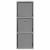 Bufet cu sertar Gri din beton 30,5 x 27 x 84,5 cm GartenMobel Dekor