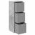 Bufet cu sertar Gri din beton 30,5 x 27 x 84,5 cm GartenMobel Dekor