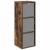 Bufet cu sertar Stejar fumuriu 30,5 x 27 x 84,5 cm GartenMobel Dekor