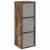 Bufet cu sertar Stejar fumuriu 30,5 x 27 x 84,5 cm GartenMobel Dekor