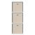 Bufet cu sertar Alb 35 x 32 x 99,5 cm GartenMobel Dekor