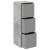 Bufet cu sertar Gri din beton 35 x 32 x 99,5 cm GartenMobel Dekor
