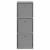 Bufet cu sertar Gri din beton 35 x 32 x 99,5 cm GartenMobel Dekor