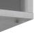 Bufet cu sertar Gri din beton 35 x 32 x 99,5 cm GartenMobel Dekor