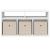 Bucătărie joasă cu sertar Alb 72 x 22,5 x 38 cm GartenMobel Dekor