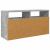 Bucătărie joasă cu sertar Gri din beton 72 x 22,5 x 38 cm GartenMobel Dekor