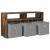 Bucătărie joasă cu sertar Stejar fumuriu 72 x 22,5 x 38 cm GartenMobel Dekor