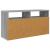 Bucătărie joasă cu sertar Gri Sonoma 72 x 22,5 x 38 cm GartenMobel Dekor