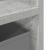 Bucătărie joasă cu sertar Gri din beton 87 x 27,5 x 43 cm GartenMobel Dekor