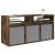 Bucătărie joasă cu sertar Stejar fumuriu 87 x 27,5 x 43 cm GartenMobel Dekor