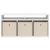 Bucătărie joasă cu sertar Alb 102 x 32 x 48,5 cm GartenMobel Dekor