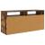 Bucătărie joasă cu sertar Stejar fumuriu 102 x 32 x 48,5 cm GartenMobel Dekor