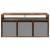 Bucătărie joasă cu sertar Stejar fumuriu 102 x 32 x 48,5 cm GartenMobel Dekor