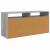 Bucătărie joasă cu sertar Gri Sonoma 102 x 32 x 48,5 cm GartenMobel Dekor