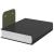 Raft suspendat cu raft 24 pcs Verde măsliniu 6 x 10,8 x 6,6 cm GartenMobel Dekor