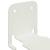 Raft suspendat cu raft Pe perete 8 pcs Alb 6 x 10,8 x 6,6 cm GartenMobel Dekor