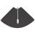 Raft suspendat cu raft cu depozitare 2 pcs Negru 15 x 15 x 2 cm GartenMobel Dekor