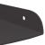 Raft suspendat cu raft cu depozitare 4 pcs Negru 15 x 15 x 2 cm GartenMobel Dekor