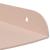 Raft suspendat cu raft cu depozitare 2 pcs Roz 15 x 15 x 2 cm GartenMobel Dekor