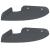 Raft suspendat cu raft 2 pcs Antracit 15 x 15 x 2 cm GartenMobel Dekor