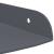 Raft suspendat cu raft 4 pcs Antracit 15 x 15 x 2 cm GartenMobel Dekor