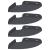 Raft suspendat cu raft 4 pcs Antracit 15 x 15 x 2 cm GartenMobel Dekor