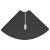 Raft suspendat cu raft cu depozitare 4 pcs Negru 18 x 18 x 2 cm GartenMobel Dekor