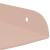 Raft suspendat cu raft cu depozitare 2 pcs Roz 24 x 24 x 2 cm GartenMobel Dekor