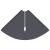 Raft suspendat cu raft 4 pcs Antracit 24 x 24 x 2,3 cm GartenMobel Dekor