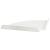 Raft suspendat cu raft cu depozitare 4 pcs Alb 24 x 24 x 2 cm GartenMobel Dekor