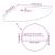Raft suspendat cu raft cu depozitare 4 pcs Alb 24 x 24 x 2 cm GartenMobel Dekor
