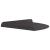 Raft suspendat cu raft cu depozitare 4 pcs Negru 30 x 30 x 2 cm GartenMobel Dekor
