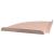 Raft suspendat cu raft cu depozitare 4 pcs Roz 30 x 30 x 2 cm GartenMobel Dekor