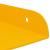 Raft suspendat cu raft 2 pcs Galben muștar 30 x 30 x 2 cm GartenMobel Dekor