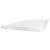 Raft suspendat cu raft cu depozitare 4 pcs Alb 30 x 30 x 2 cm GartenMobel Dekor