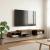 Sistem de TV montat pe perete Montare pe perete Stejar fumuriu GartenMobel Dekor