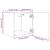 Dulap TV montat pe perete 4 pcs Stejar Negru 30,5 x 30 x 30 cm GartenMobel Dekor