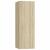 Comode TV, 2 buc., stejar Sonoma, 30,5x30x90 cm, lemn prelucrat GartenMobel Dekor