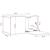 Dulap TV suspendat, stejar sonoma, 60x30x30 cm GartenMobel Dekor