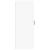 Dulap de perete suspendat, alb, 69,5x32,5x90 cm GartenMobel Dekor
