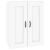 Dulap de perete suspendat, alb, 69,5x32,5x90 cm GartenMobel Dekor
