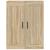 Dulap de perete suspendat, stejar sonoma, 69,5x32,5x90 cm GartenMobel Dekor