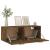 Dulap de perete, stejar fumuriu, 100x36,5x35 cm, lemn prelucrat GartenMobel Dekor