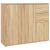 Bufet Stejar Sonoma 91x29,5x75 cm Lemn stratificat GartenMobel Dekor