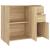 Bufet Stejar Sonoma 91x29,5x75 cm Lemn stratificat GartenMobel Dekor