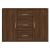 Dulap, stejar maro, 91x29,5x65 cm, lemn compozit GartenMobel Dekor