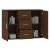 Dulap, stejar maro, 91x29,5x65 cm, lemn compozit GartenMobel Dekor