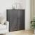 Dulap, gri, 83x41,5x100 cm, lemn masiv de pin GartenMobel Dekor